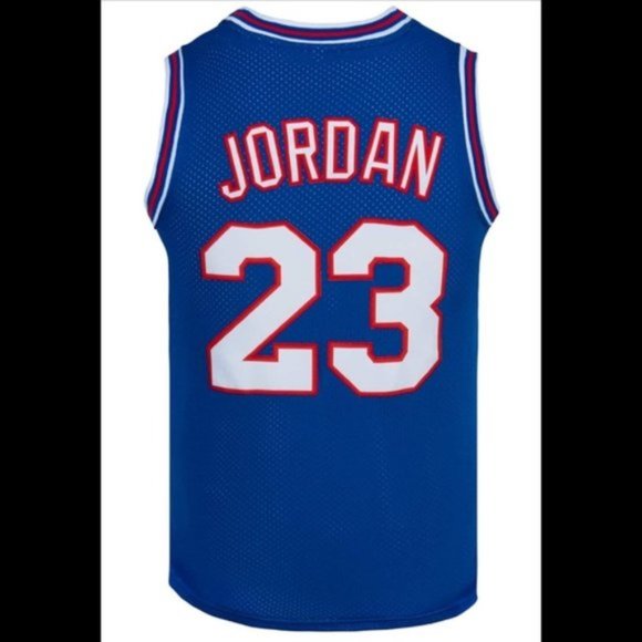 Jordan Other - New Michael Jordan Space Jam Jersey TuneSquad Blue